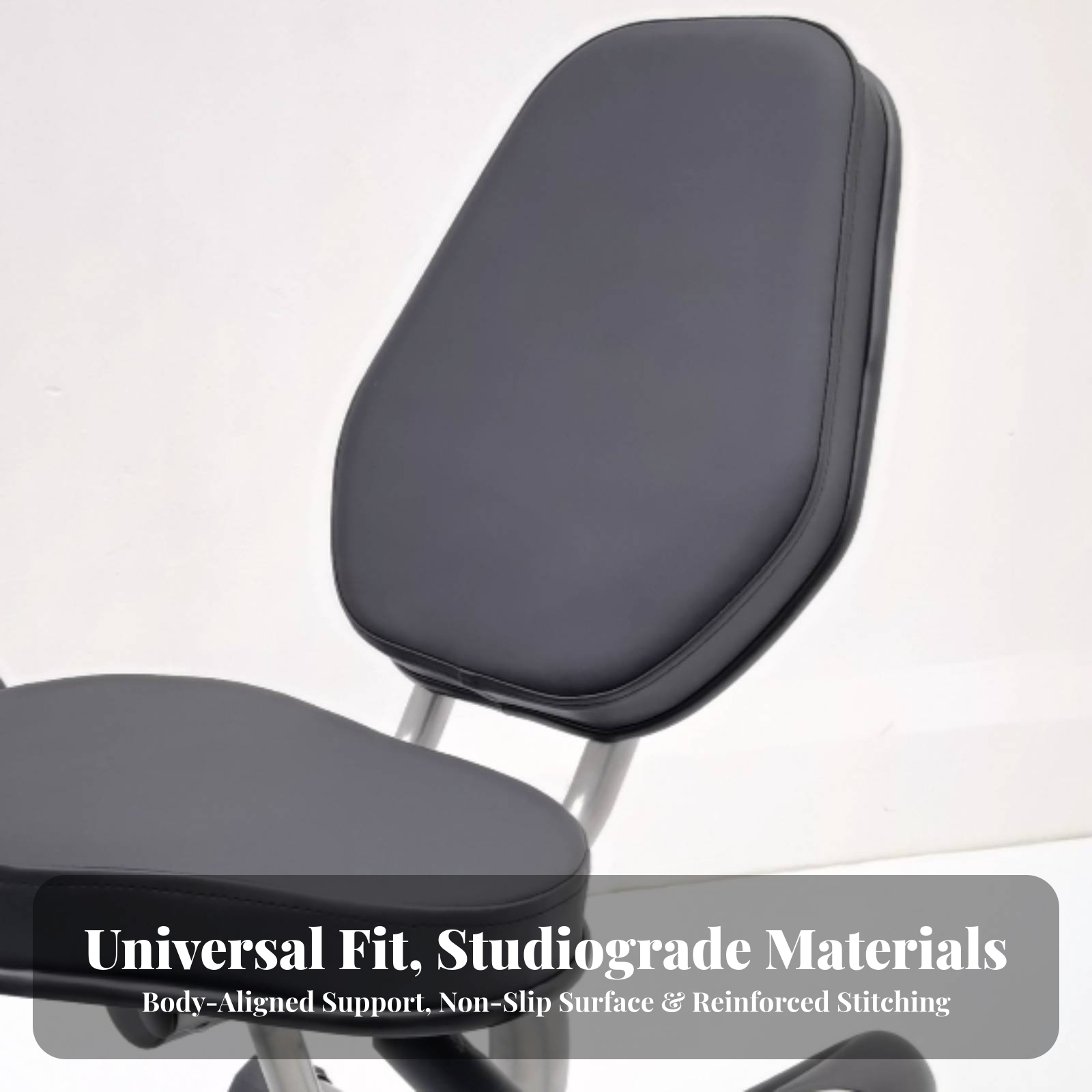 Home Gym Exercise - Schienale Confortevole per Cyclette, Cuscino Imbottito