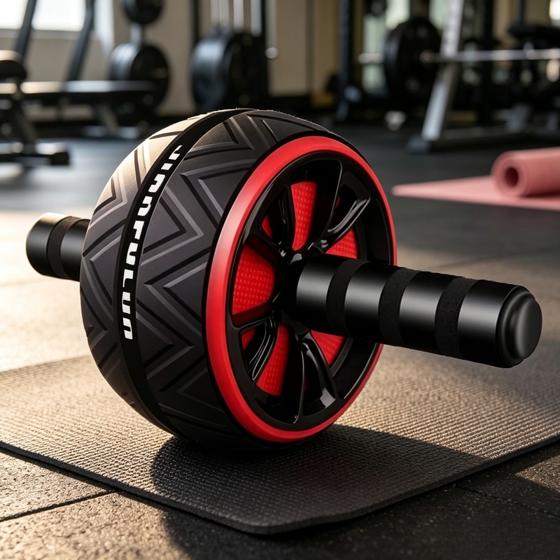 Ab Roller Wheel - Ruota per Addominali Antiscivolo, Attrezzo Fitness