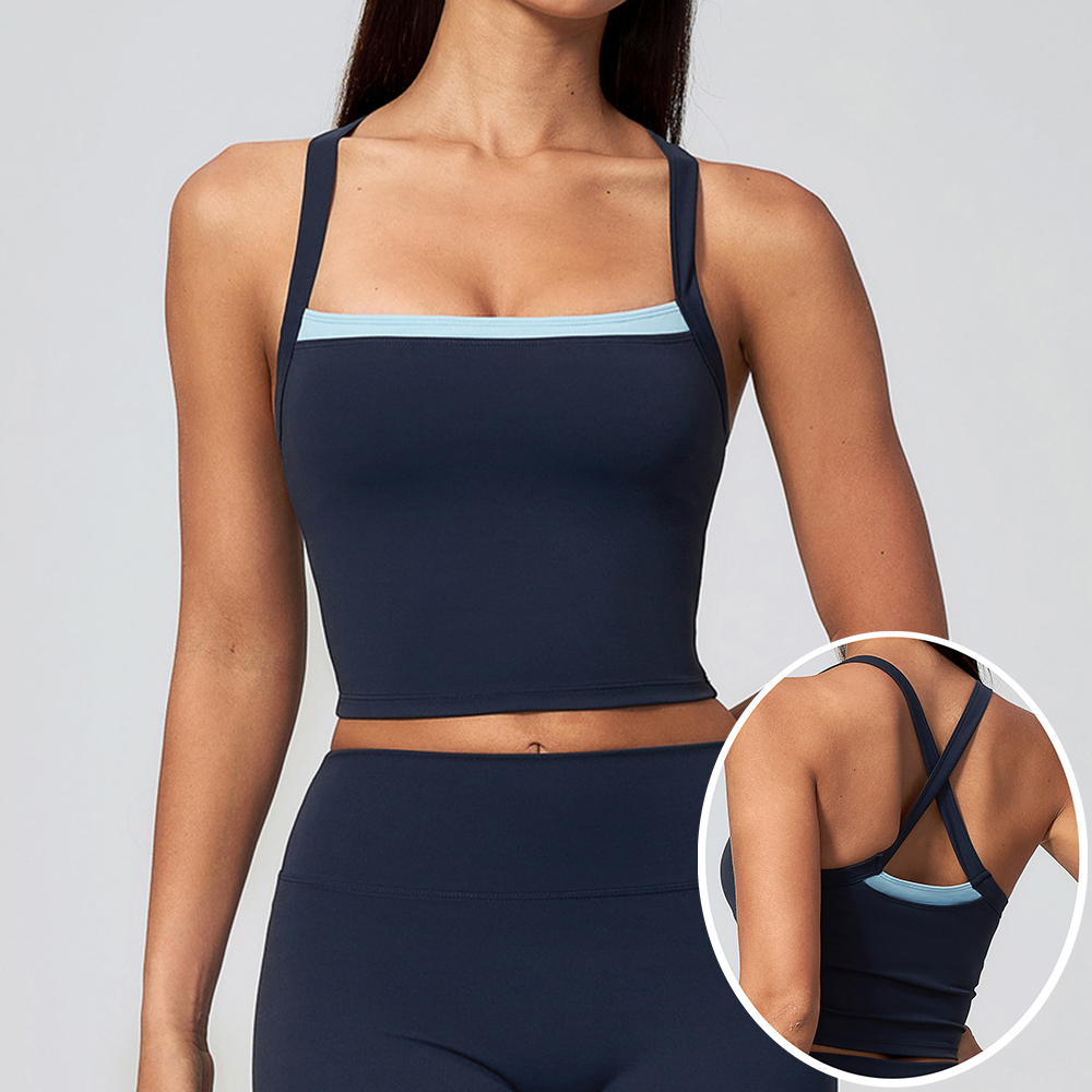 Home Gym Build - Top Sportivo da Donna con Spalline