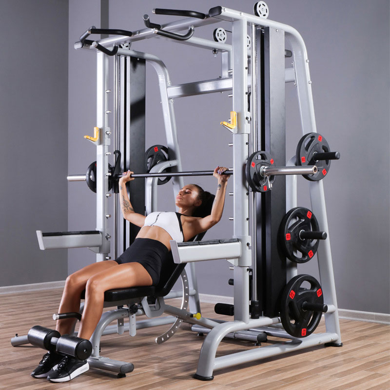 Home Gym With Smith Machine - Macchina Smith con Cavi Incrociati High-Tech,