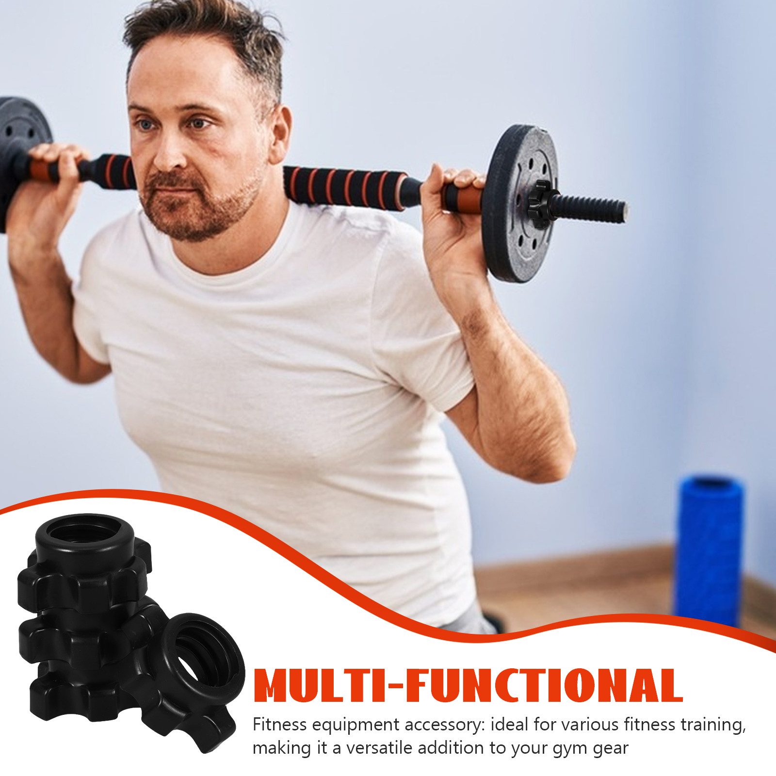 Home Gym Ideas - 4 Pezzi Dadi in Plastica per