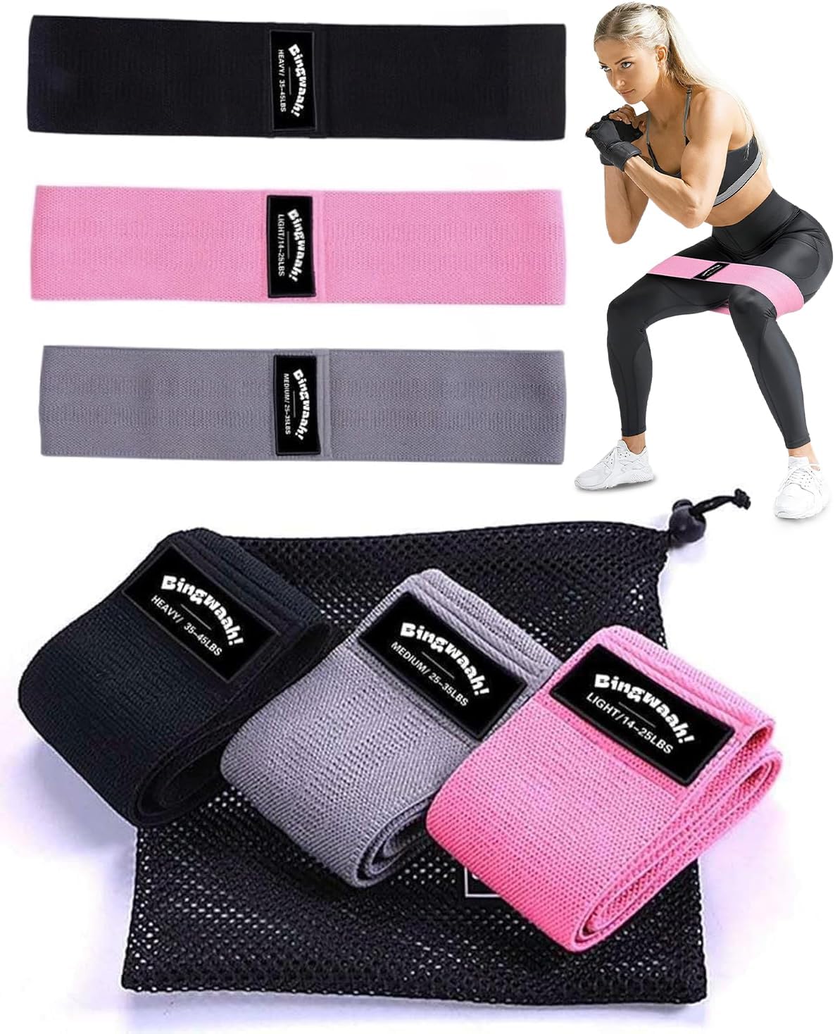 Fasce di resistenza in tessuto - Resistance Loop Mini Band recensione e prezzo