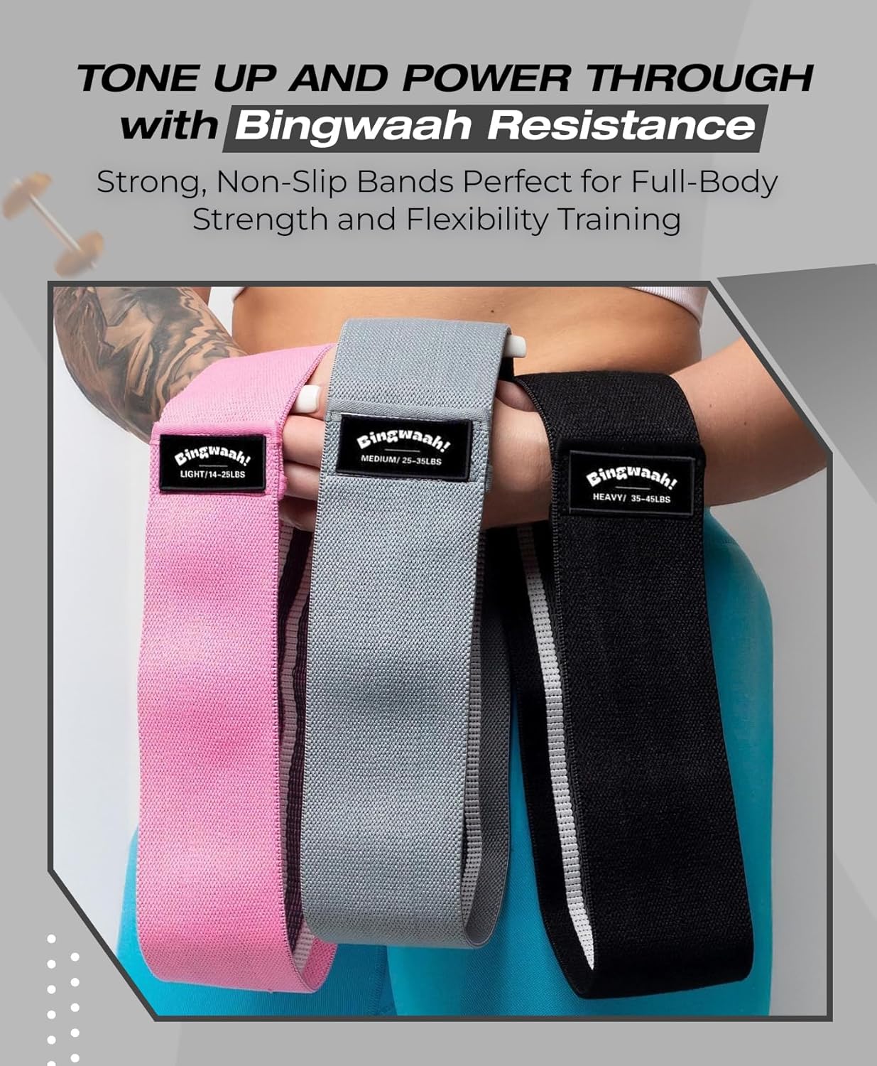 Fasce di resistenza in tessuto - Resistance Loop Mini Band recensione e prezzo