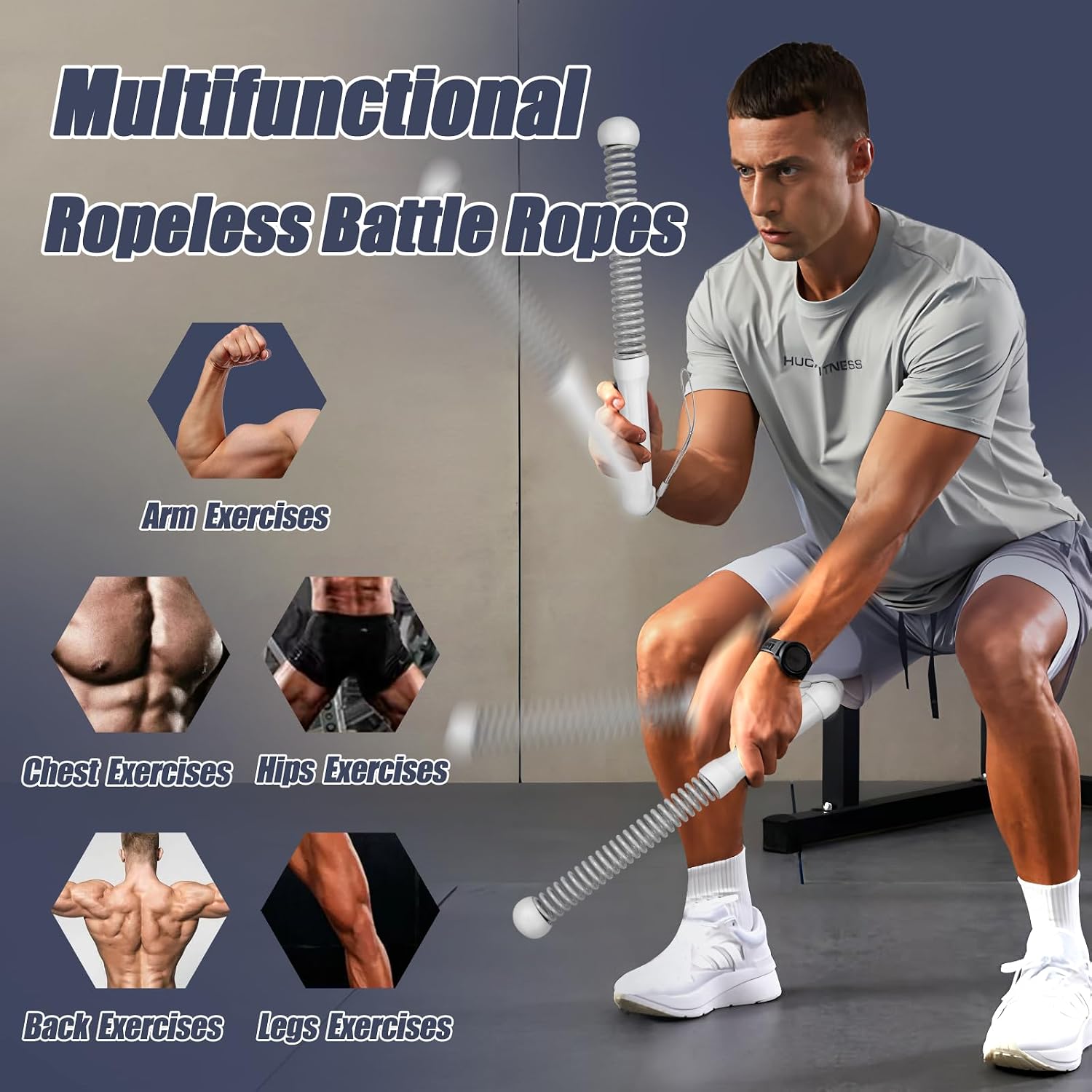 Corda da allenamento senza fil - Home Gym Exercise recensione e prezzo