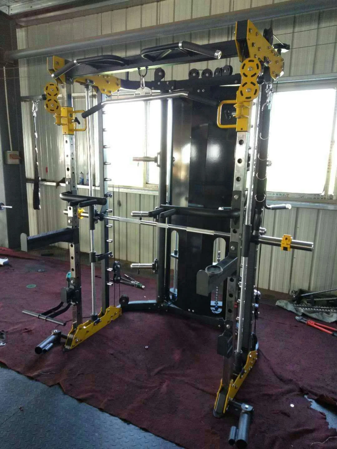 Attrezzatura da Palestra Domes - Home Gym With Smith Machine recensione e prezzo