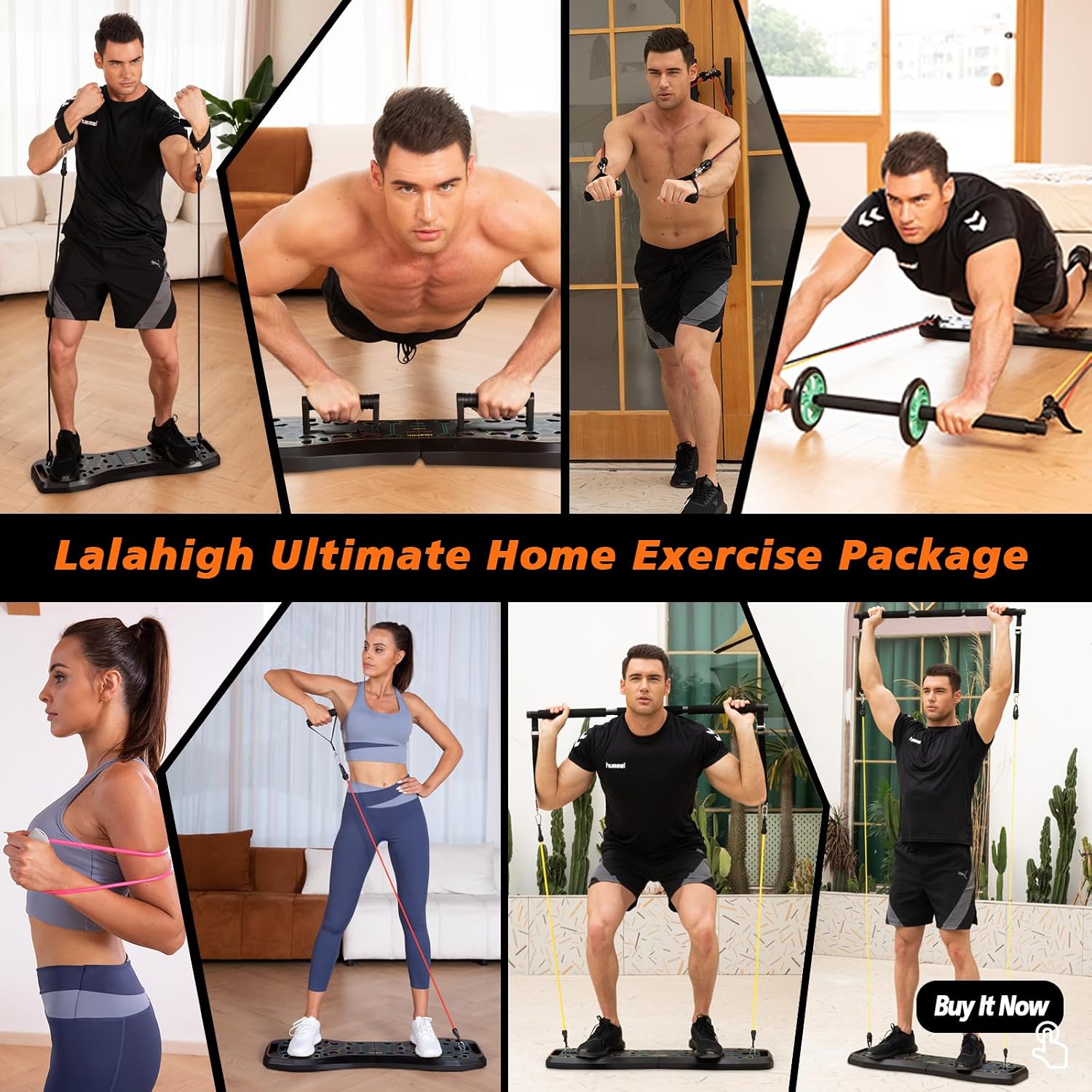 LALAHIGH Push Up Board, Attrez - Ab Roller Wheel recensione e prezzo