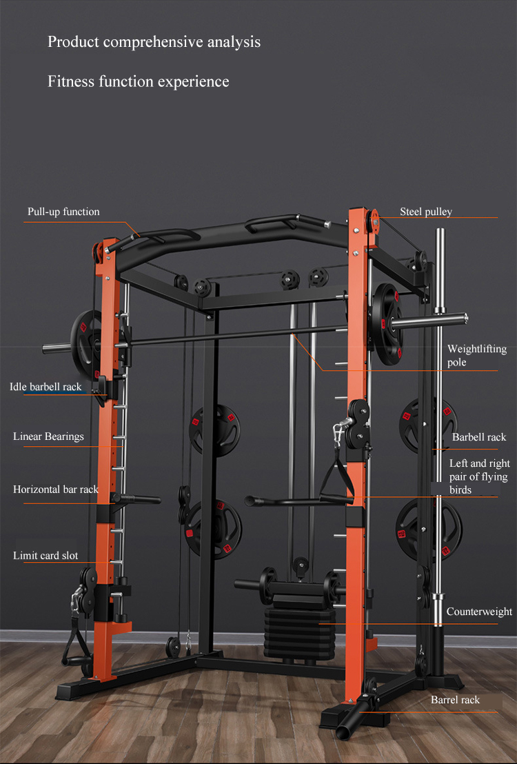 Attrezzatura Multifunzionale p - Home Gym With Smith Machine recensione e prezzo