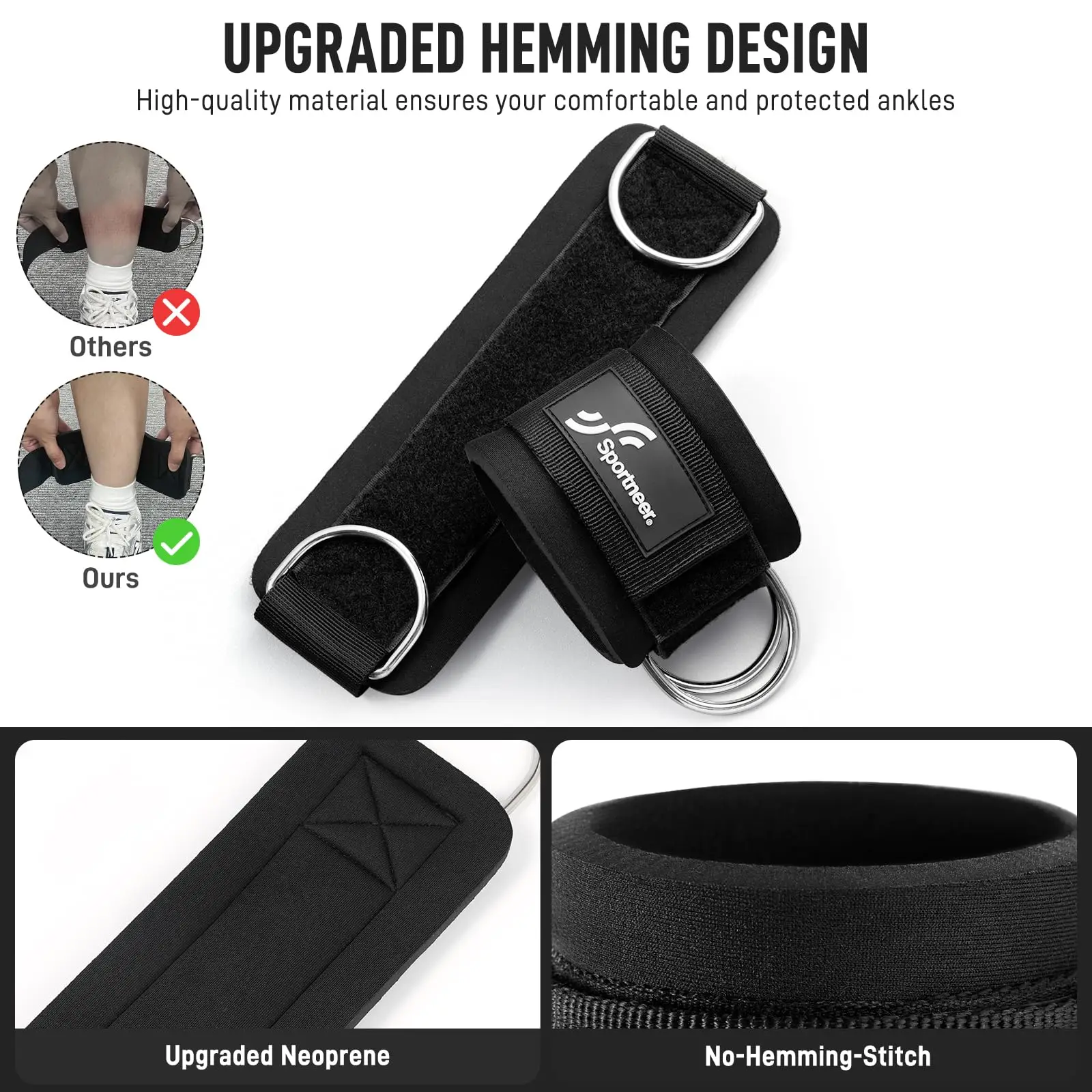 Cinghie regolabili per cavigli - Home Gym Leg Extension Machine recensione e prezzo