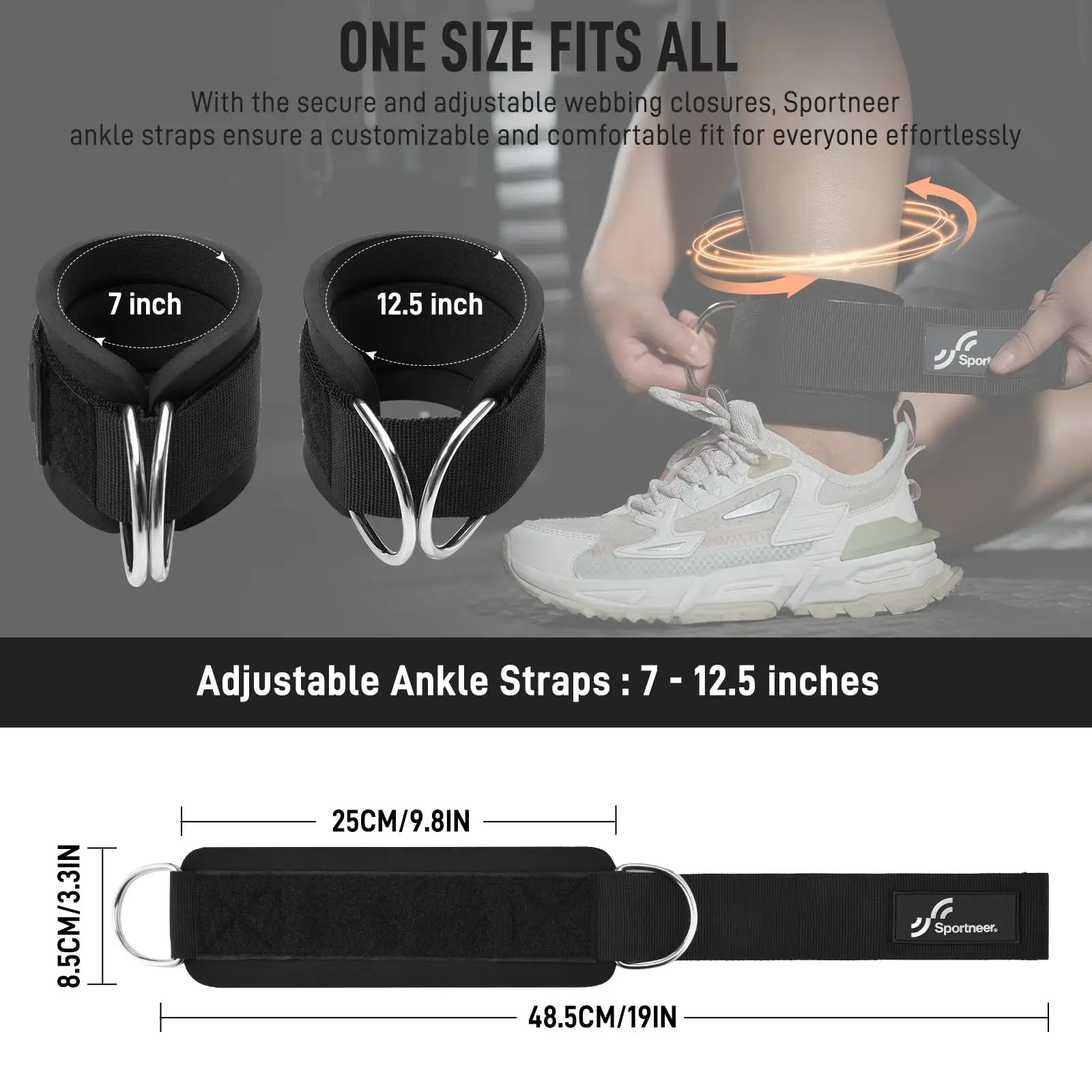 Cinghie regolabili per cavigli - Home Gym Leg Extension Machine recensione e prezzo