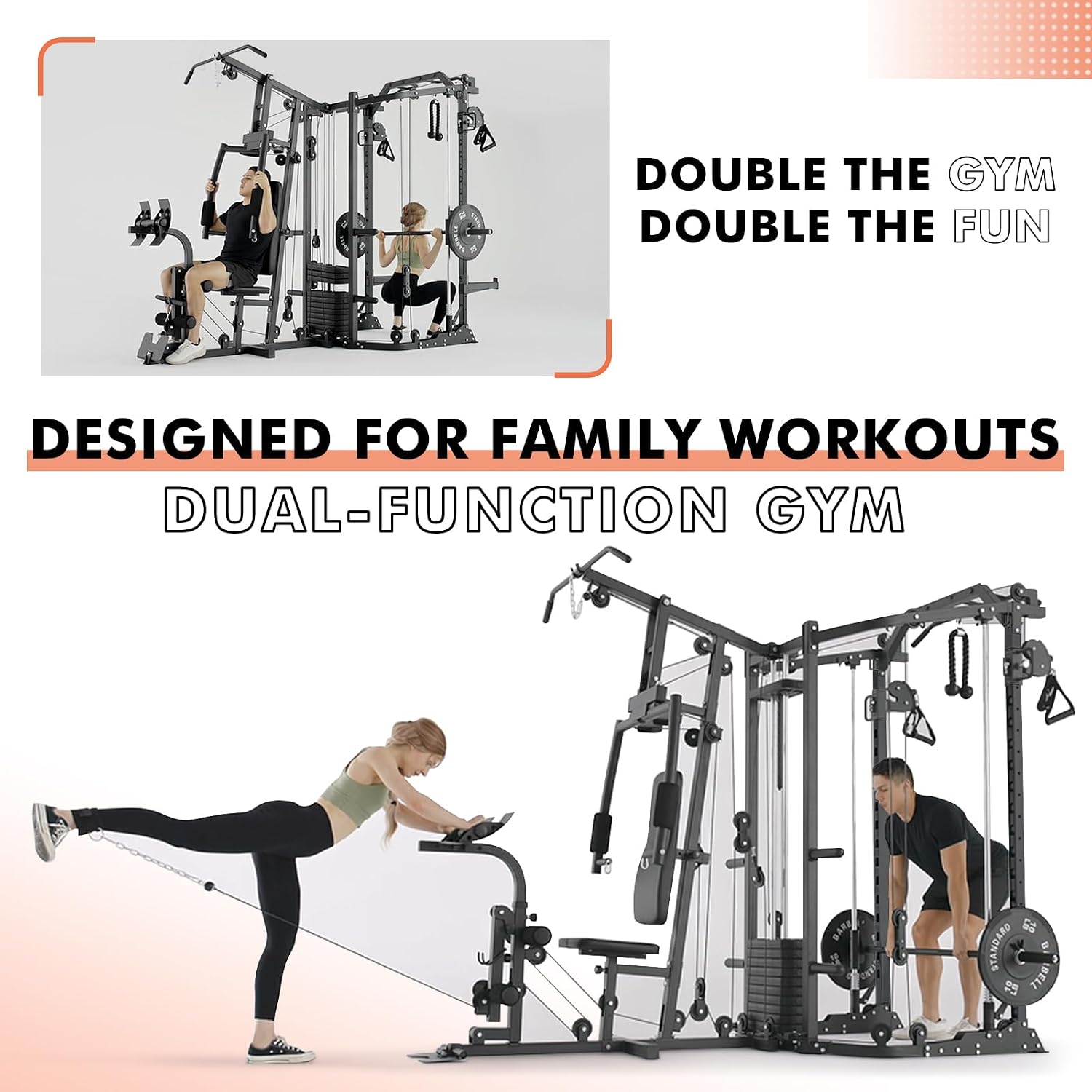 Smith Machine a Doppia Postazi - Home Gym With Smith Machine recensione e prezzo