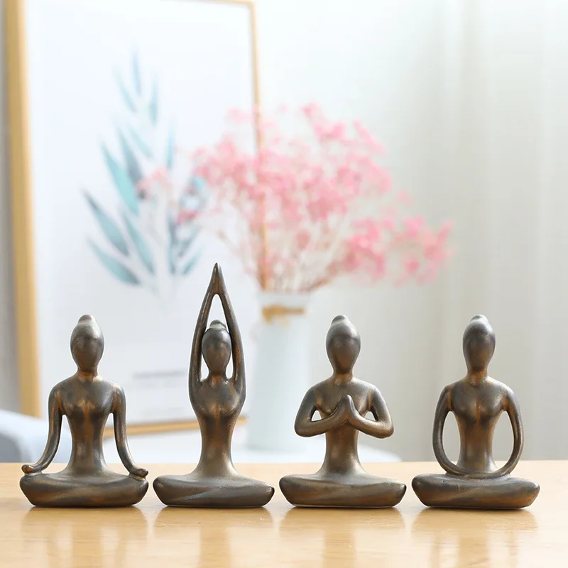 Astratta Yoga pose Zen ceramic - Home Gym Zen recensione e prezzo